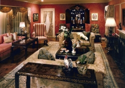 Formal English Living Room with Oriental influence Judy A. Slagle Photography
